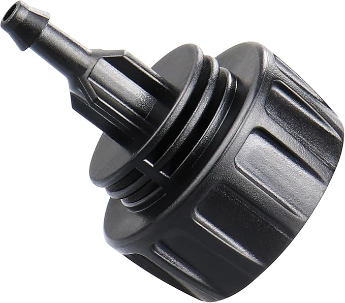Gardrip 3/4 Inch Female Pipe Thread to 1/4 Inch Drip Irrigation Tubing Adapter: 6 Pieces 1/4 In. Barbed Drip Line x 3/4 In. Faucet PVC Adapter Connect 3/4" FHT Faucet