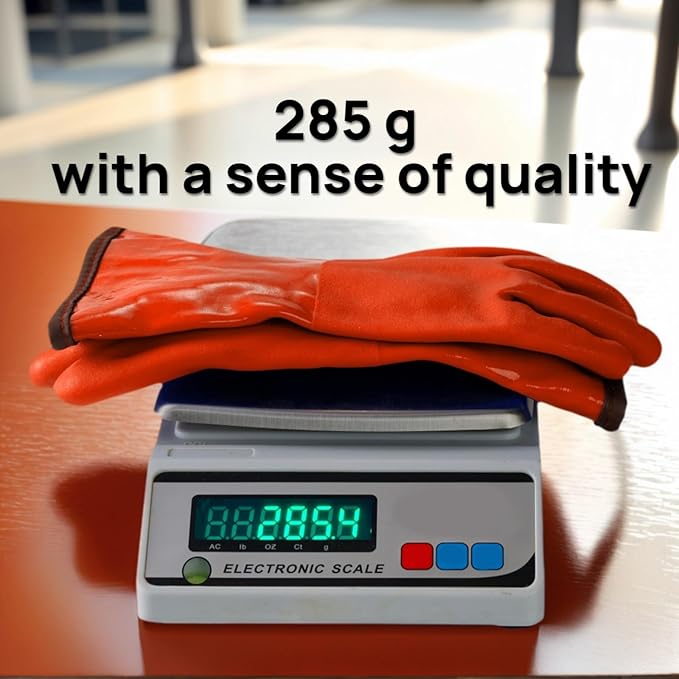 LIICHAAO(1-4 Pairs Insulated&Waterproof,Chemical & Oil Resistant, Freezer Work,Warm Gloves,Non-Slip,Ultra Flexible