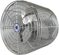 Schaefer VK12-GA VersaKool Air Circulator Fan, Ceiling Wall Mount & Aluminum Blade, 1470 CFM, 1/10 hp, Energy-Efficient Commercial Fan for Patio, Garage, Industrial & Workshop (Silver)