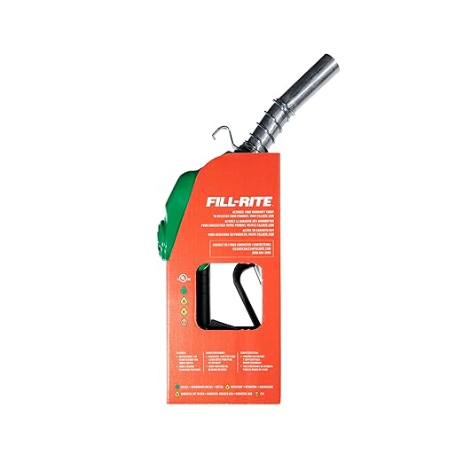 Fill-Rite N100DAU12G 1" Automatic Nozzle (Green)