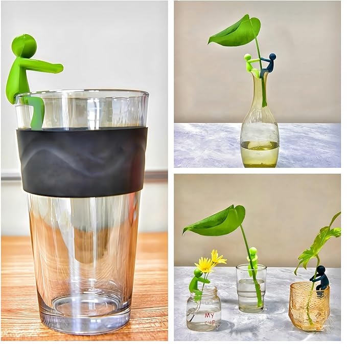 6Pcs Plant Propagation Buddy,Propagation Buddy,Cute Plant Cutting Holder for Indoor Garden for Plant Lovers