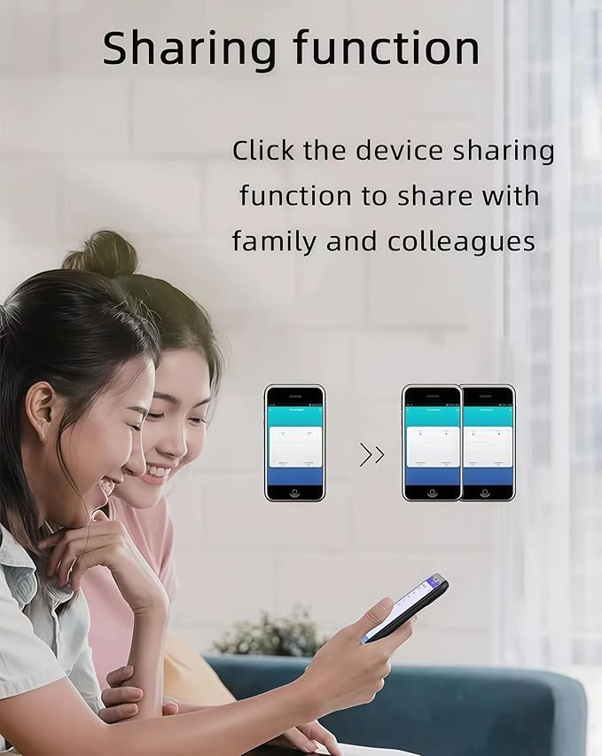 2 Channel Tuya Smart Life WiFi Momentary Inching Self-Locking Interlock Relay Switch Module,DC 7-32V Wireless Remote Control with RF Bluetooth, Compatible with Alexa Goolge Home (2CH)