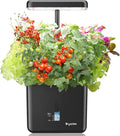 Indoor Garden Growing Systems Self-Watering Plant Pot Smart Gardening System with 17 Watts LED Grow Light Auto Timer Gardening Plant Gifts for Mom Plant Pot for vegetables herbs(No Seeds&Soil)
