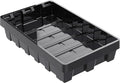 Gardzen 10 Pack Seed Trays, Reusable Plant Grow Trays, Ideal for Seed Starting, Microgreens, Indoor Gardening, and Greenhouse Plant Nurseries - No Drain Holes, 14.5"x9"
