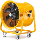 iLiving Utility High Velocity Blower, Fume Extractor, Portable Exhaust and Ventilator Fan (Utility 20")