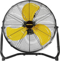 VENTISOL 18 Inch Portable Floor Fan, 3 Speed Metal Industrial Shop Fans with 360° Tilt, 4100 CFM High Velocity Heavy Duty Fan for Home Bedroom, Garage, Workshop