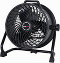ECOMAX 16" Velocity Industrial Drum Fan, 3-Speed Heavy Duty Industrial Metal Shop Fan with 1800 CFM, Built-in Rope Bag, Floor Fan for Commercial, Garage, Greenhouse and Gym - UL Listed