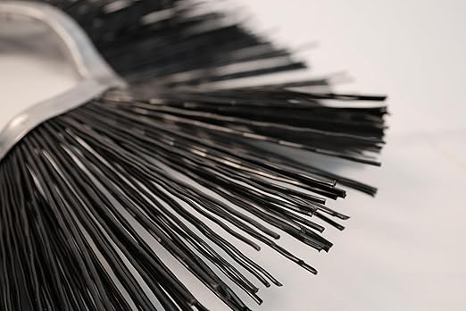 MB Replacement Brushes, 21 x 6-3/8 Inch Convoluted Poly Wafers, for Various Sweeping Brooms and Machines, Pack of 30