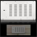 Foundation Vent Cover for Crawl Space,Crawl Space Vent Cover for Garage Attic Home Improvement,16”x8.7” Outdoor Foundation Air Wall Vent with Damper&Screen Reduce Moisture,Fit16"x8"Rough Opening,White