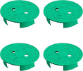 Underhill Sprinkler Valve Round Box Lid, VersaLid 10 Inch Universal Cover for Automatic Irrigation System, Green, VL-10-4, 4 Pack