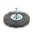 Forney 72254 Wire Wheel Brush, Coarse Crimped with 1/4" Round Shank, 3" (Pack of 6)