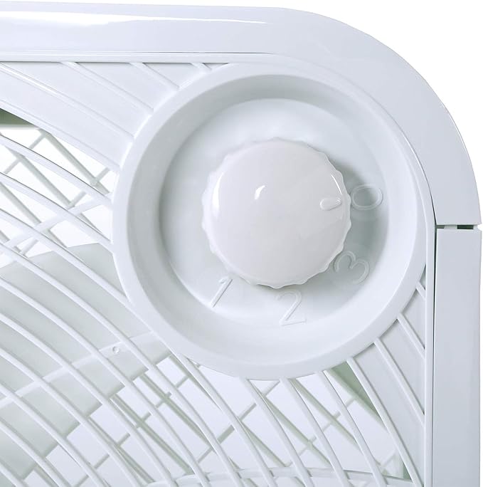 Hurricane 5 Pack Floor Box Fan, 3 Speed Powerful & Quiet Cooling, Classic, 20"