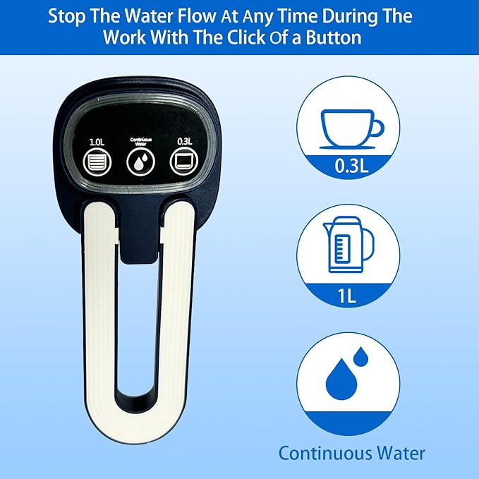 5 Gallon Water Bottle Pump Foldable Spout, Automatic Water Dispenser Type-C Charging Portable Electric Water Jug Dispenser
