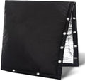 Outdoor Backflow Preventer Cover- 30''W x 24''H, Winter Freeze & Weatherproof Protection for Irrigation Pipes & Sprinkler Valves- Black