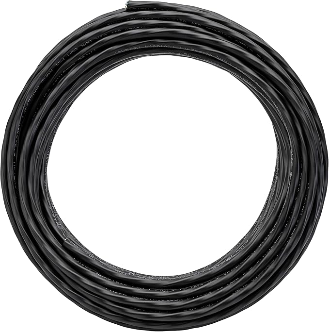 Orbit 57093 Underground Sprinkler Wire, 5-Strand Solid, 100 Ft, UF/UL Listed, Multi-Color, 18-Gauge