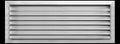 HVAC Premium 32"W x 16"H Aluminum Exterior Gable Louver Vent for Walls & Crawlspace - Weather-Resistant Air Grille with Screen Mesh - [Outer Dimensions 33.75"W x 17.75"H]