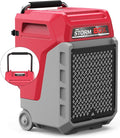 ALORAIR 170 PPD Commercial Dehumidifier with Pump & Drain Hose, LGR Industrial Use, Portable Dehumidifier with Wheels for Water Damage Restore, Carpet Drying, Storm 80X (Red)