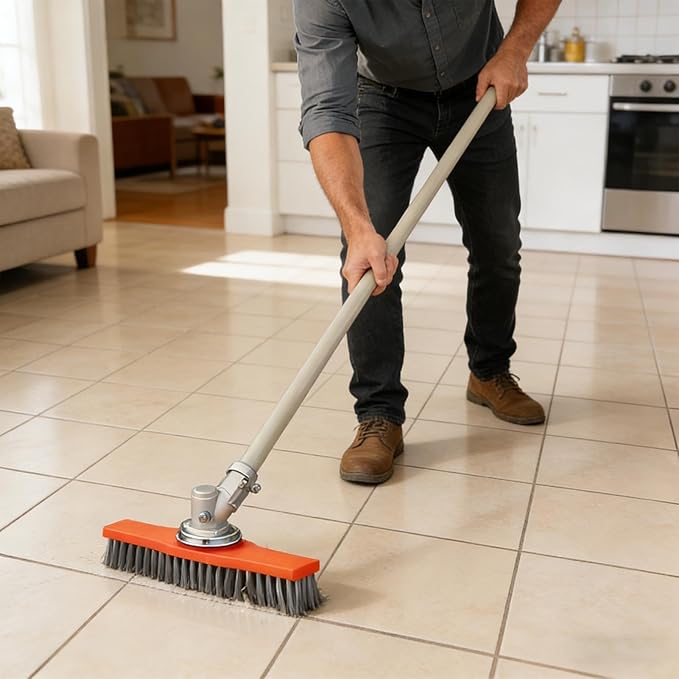 Lawn Mower Cleaning Brush - Garden Scrubber Tool, Deck Cleaning Brush | Heavy Duty Outdoor Scrubbing Tool Dirt Removal Maintenance Equipment for Garden Yard Floor Patio Farm Indoor Tile