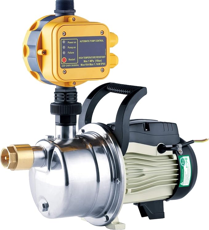 1/2 HP Shallow Well Pump 120 volt AC Water Pump Garden Hose Pump for Lawn Sprinkler Irrigation Household Water Pump