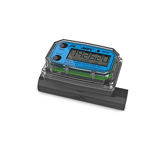 TM Series Turbine Flow Meter for Water Applications, 3/4 inch Spigot End Fittings (TM07SQ9GMA)