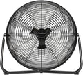 20" High Velocity Floor Fan, 5300 CFM Heavy Duty Industrial Floor Fan, 3 Speed, 360 Degree Tilt, Quiet Operation for Warehouse, Basement, Factory, Barn, Garage - UL Safety Listed
