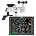 14-in-1 Wireless Weather Station with Outdoor Wireless Sensor,Radio-Controlled Clock,Rain Gauge,Wind Speed/Direction,Moon Phase,Wind Chill Index,Outdoor Dew Point,Barometer(NO WiFi)