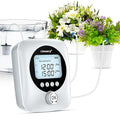 Automatic Plant Waterer for 30 Potted Plants - 98FT Dual Pumps Automatic Watering System, Vacation Self Watering Drip Irrigation System & Plant Watering Device with Programmable Water Timer