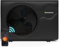 58000BTU Invert Smart Pool Heat Pump for Above and Inground Pools up to 18000 Gals, WiFi Capable and Timer Function Touch Screeen Controller Electric Pool Heater, Heating&Cooling, 220V, V18