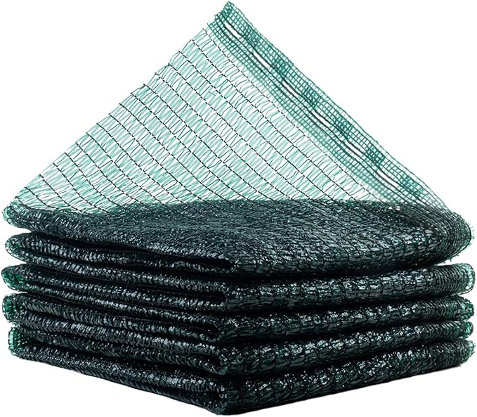 LOVE STORY 10x20FT 40% Dark Green Shade Cloth Sun Shade Net UV Resistant Mesh Tarp Plant Cover Sunblock Net for Garden,Greenhouse,Vegetables,Flowers