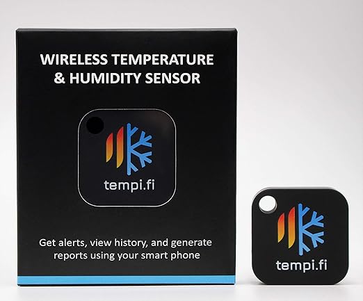 Mini Wireless Temperature and Humidity Sensor - Developed in The USA - 24/7 Data Logger with Alarm – Bluetooth Smart Thermometer and Hygrometer - Bluetooth Only - Not Wi-Fi (10)