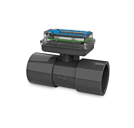 TM Series Turbine Flow Meter for Water Applications, 2 inch Spigot End Fittings (TM20SQ9GMB)