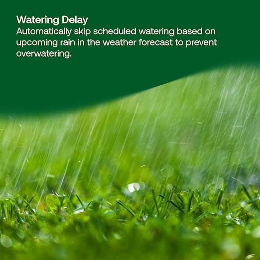 Rain Bird ARC6 App-Based Indoor Smart WiFi Irrigation Sprinkler Timer/Controller, 6-Zone/Station, EPA WaterSense Certified, Compatible with Alexa, Indoor 6-Station