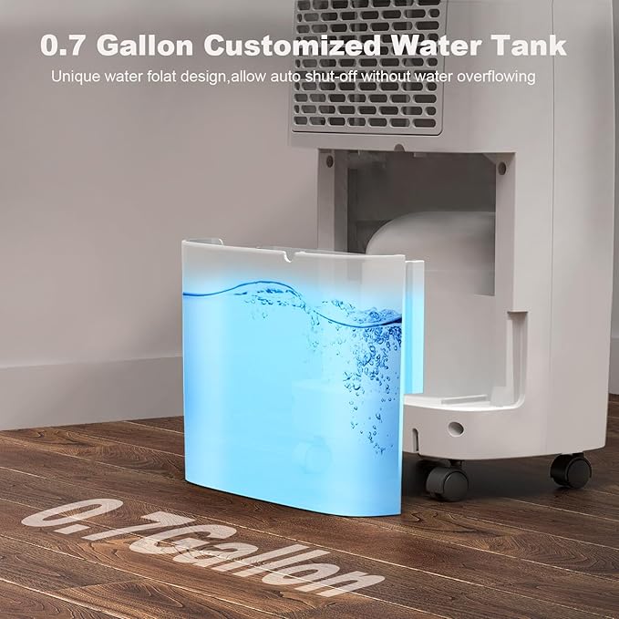 32-Pint Dehumidifier for Basement and Large Room - 2000 Sq. Ft, Quiet Dehumidifier for Large Capacity Room Home Bathroom Basements - Auto Continuous Drain Remove Moisture with Child Lock