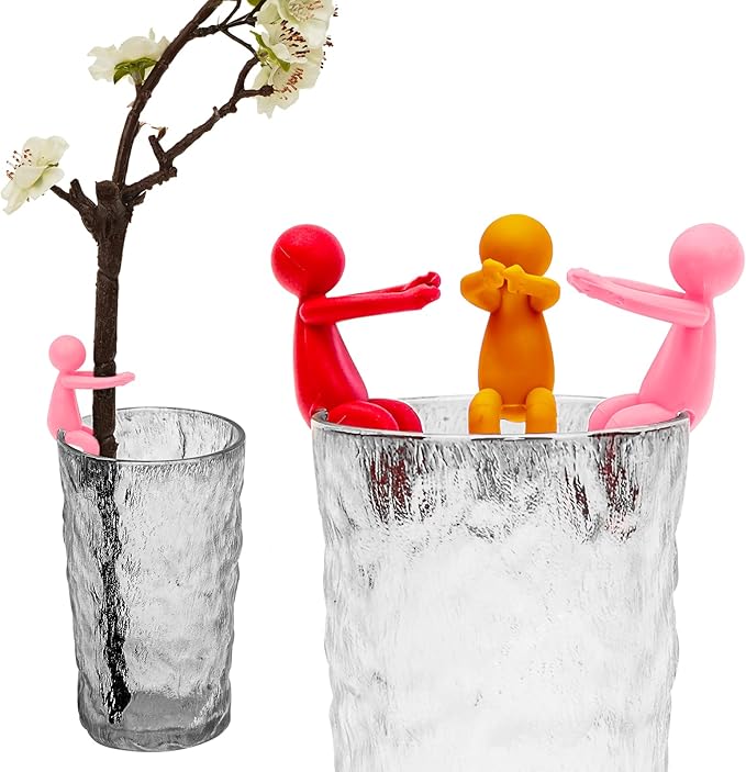 3 Pcs Plant Propagation Friends, Plant Propagation Buddy, Plant Cutting Holder for Shoots, Sprouts and Stems, Cute Plant Propagation Support Growth Tool for Indoor Garden