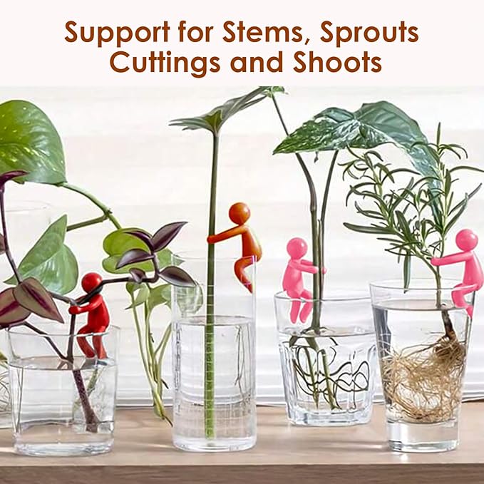 3 Pcs Plant Propagation Friends, Plant Propagation Buddy, Plant Cutting Holder for Shoots, Sprouts and Stems, Cute Plant Propagation Support Growth Tool for Indoor Garden
