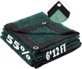 LOVE STORY 6x12FT 55% Dark Green Shade Cloth Sun Shade Net with Grommets Sunblock Net Mesh Tarp for Garden,Plants Cover,Greenhouse and Patio