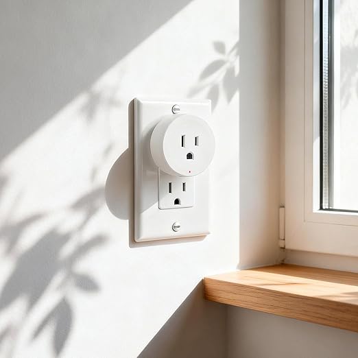 NineLeaf Remote Lamp Switch Wireless, On Off Power Switch for Lamp, Light, Fan, Programmable, No Wiring Needed, 500ft RF Range, FCC Listed,2 Remotes +1 Outlet