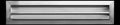 HVAC Premium 28"W x 6"H Aluminum Exterior Gable Louver Vent for Walls & Crawlspace - Weather-Resistant Air Grille with Screen Mesh - [Outer Dimensions 29.75"W x 7.75"H]