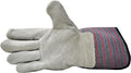G & F Products 5025L-5 Premium Suede Leather Work Gloves with Extra Long Rubberized Safety Cuff, 5 Pair Pack