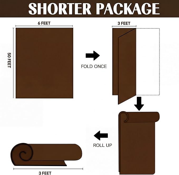 95% 6ft x 50ft Bulk Eyelets Shade Cloth Roll Sunblock Shade UV Resistant Net Windscreen Cover Fabric Roll for Garden Greenhouse Flower Plant Patio Kennel Canopy (Brown, 1 Pcs)