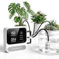Automatic Plant Waterer for 15+ Indoor Plants, 3-Pump Independent Control Drip Irrigation System, 2600mAh Rechargeable Self Watering System with Timer, Anti-Siphon Design，HD LCD Display