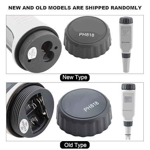 Kikumi PH-Test Digital, pH Meter Smart Sensor Professional Meter Portable Water Quality Tester Surimeter PH818 Pen