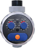 Sprinkler Water Timer Programmable Garden Zero Pressure Waterproof Irrigation Controller Hose Timer for Outdoor Lawns & Garden Blue