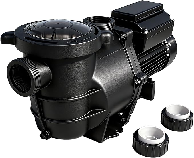 Variable Speed Pool Pump,3HP High Flow 167 GPM Energy Efficient Pool Pump,220V-240V Powerful Swimming Pool Pumps with 2inch NPT Connectors,Filter Basket for Inground or Ground Pools