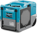 ALORAIR 264 PPD LGR Commercial Dehumidifier with Pump, Up to 3,000 Sq.Ft Industrial Dehumidifier with Drain Hose Potable Wheels Design for Whole House, Basement, Warehouse, Garage, Blue