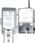 DEWENWILS Matter Smart WiFi Pool Pump Timer, 120V 2HP 40A Heavy Duty Timer Switch for Pool Water Heater, Works with Apple HomeKit, Amazon Alexa, Google Home, SmartThings, ETL Listed, 2.4GHz WiFi Only