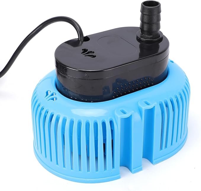 Swimming Pool Cover Pump, 850GPH Submersible Water Pump with 16ft Drainage Hose and 3 Adapters, for Above Ground Pool Cover Hot Tub Pond Basement (US Plug 110V)