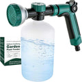 VENETIO 8-Dial Hose Attachment Spray Gun for Liquid Fertilizer/Chemicals | Precision Lawn & Garden Feeder for Uniform Fertilizing and Watering Plants | Hose-End Nozzle Sprayer with 34oz Bottle