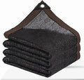 50% Black Shade Cloth with Reinforced Grommets Outdoor Mesh Tarp for Greenhouse, Plants, Tomatoes, Pergola, Barn Kennel,Patio Sunshad Garden and Chicken Coops Shade Cloth 10ftx20ft