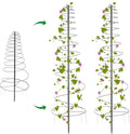 Trellis for Climbing Plants Outdoor,2 Pack Plants Trellis 44 inch Support Metal Garden Trellis for Plants Flowers Light Vegetables Vine Support